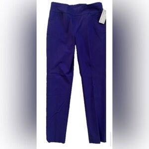 New With Tags - Chico’s Slimming Stretch Fitted Purple Pants - Size 2 Short